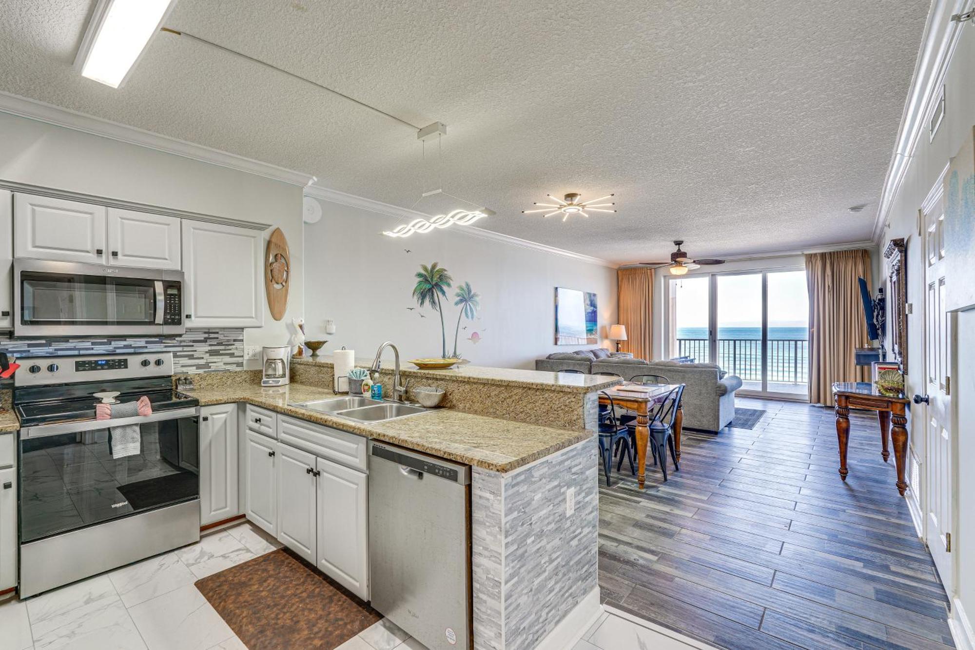 High-Rise Pcb Condo With Oceanfront Views And Pool! Panama City Beach Dış mekan fotoğraf